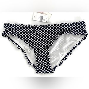 Jessica Simpson Polka-Dot Bikini Swim Bottom Separates Swimsuit